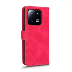 Lacné Kryty | Peňaženkové puzdro Solid ružové – Xiaomi 13 Pro | Lacné Kryty