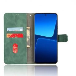 Peňaženkové puzdro Solid zelené – Xiaomi 13 Pro | Lacné Kryty Lacné Kryty | Peňaženkové puzdro Solid zelené – Xiaomi 13 Pro | Lacné Kryty