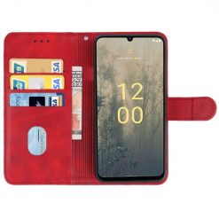 Lacné Kryty | Peňaženkové puzdro Splendid case červené – Nokia C31 | Lacné Kryty