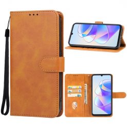 Peňaženkové puzdro Splendid case hnedé – Honor X7a | Lacné Kryty Lacné Kryty | Peňaženkové puzdro Splendid case hnedé – Honor X7a | Lacné Kryty