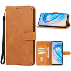 Peňaženkové puzdro Splendid case hnedé – Honor X8a | Lacné Kryty Lacné Kryty | Peňaženkové puzdro Splendid case hnedé – Honor X8a | Lacné Kryty