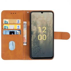 Lacné Kryty | Peňaženkové puzdro Splendid case hnedé – Nokia C31 | Lacné Kryty