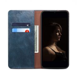 Peňaženkové puzdro Wax case modré – Oppo A78 5G | Lacné Kryty Lacné Kryty | Peňaženkové puzdro Wax case modré – Oppo A78 5G | Lacné Kryty