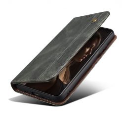 Lacné Kryty | Peňaženkové puzdro Wax case zelené – Oppo A78 5G | Lacné Kryty