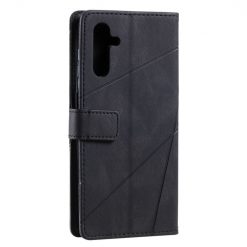 Knižkové puzdro Rhombus čierne – Samsung Galaxy A14 4G/5G | Lacné Kryty Lacné Kryty | Knižkové puzdro Rhombus čierne – Samsung Galaxy A14 4G/5G | Lacné Kryty