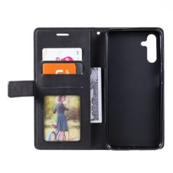 Knižkové puzdro Rhombus čierne – Samsung Galaxy A14 4G/5G | Lacné Kryty Lacné Kryty | Knižkové puzdro Rhombus čierne – Samsung Galaxy A14 4G/5G | Lacné Kryty