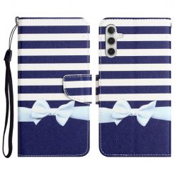 Lacné Kryty | Knižkové puzdro Trendy Cross case Mašľa – Samsung Galaxy A54 5G | Lacné Kryty