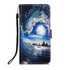 Lacné Kryty | Knižkové puzdro Trendy Cross case Motýľ a Paríž – Samsung Galaxy A54 5G | Lacné Kryty