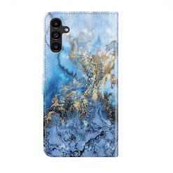 Knižkové puzdro Trendy Cross case Zlato – Samsung Galaxy A14 4G/5G | Lacné Kryty Lacné Kryty | Knižkové puzdro Trendy Cross case Zlato – Samsung Galaxy A14 4G/5G | Lacné Kryty