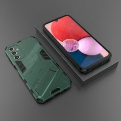 Lacné Kryty | Odolný Kryt Punk armor case zelený – Samsung Galaxy A14 4G/5G | Lacné Kryty