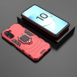 Odolný kryt Ring Armor červený – Realme 10 | Lacné Kryty Lacné Kryty | Odolný kryt Ring Armor červený – Realme 10 | Lacné Kryty