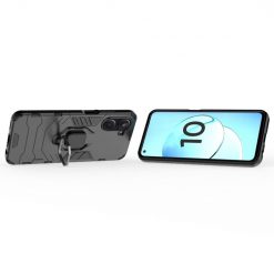 Lacné Kryty | Odolný kryt Ring Armor čierny – Realme 10 | Lacné Kryty