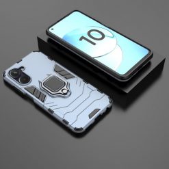 Lacné Kryty | Odolný kryt Ring Armor modrý – Realme 10 | Lacné Kryty