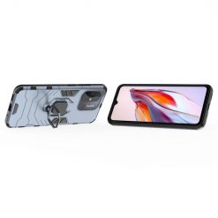 Lacné Kryty | Odolný kryt Ring Armor modrý – Xiaomi Redmi 12C | Lacné Kryty