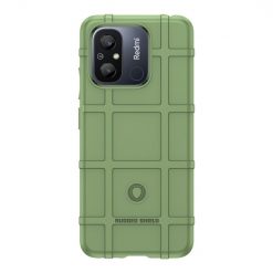 Lacné Kryty | Odolný kryt Rugged Shield zelený – Xiaomi Redmi 12C | Lacné Kryty