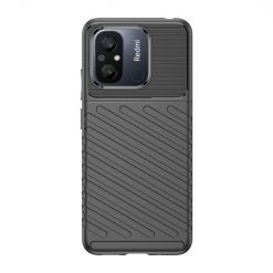 Lacné Kryty | Odolný kryt Thunder Armor čierny – Xiaomi Redmi 12C | Lacné Kryty