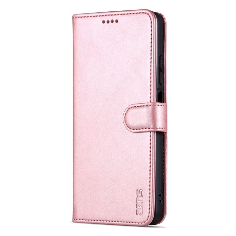 Peňaženkové puzdro AZNS Skin Feel ružové – Xiaomi Redmi Note 12 5G