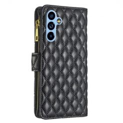 Lacné Kryty | Peňaženkové puzdro Diamond Skin case čierne – Samsung Galaxy A54 5G | Lacné Kryty