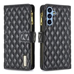 Lacné Kryty | Peňaženkové puzdro Diamond Skin case čierne – Samsung Galaxy A54 5G | Lacné Kryty