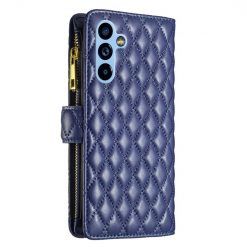 Lacné Kryty | Peňaženkové puzdro Diamond Skin case modré – Samsung Galaxy A54 5G | Lacné Kryty
