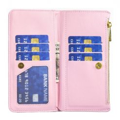 Peňaženkové puzdro Diamond Skin case ružové – Samsung Galaxy A54 5G | Lacné Kryty Lacné Kryty | Peňaženkové puzdro Diamond Skin case ružové – Samsung Galaxy A54 5G | Lacné Kryty