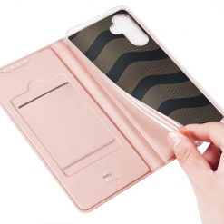 Lacné Kryty | Peňaženkové puzdro Dux Ducis Skin Pro ružové – Samsung Galaxy A34 5G | Lacné Kryty