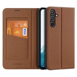 Peňaženkové puzdro Dux Ducis Skin X2 hnedé – Samsung Galaxy A54 5G | Lacné Kryty Lacné Kryty | Peňaženkové puzdro Dux Ducis Skin X2 hnedé – Samsung Galaxy A54 5G | Lacné Kryty