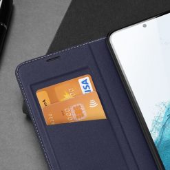 Lacné Kryty | Peňaženkové puzdro Dux Ducis Skin X2 modré – Samsung Galaxy A54 5G | Lacné Kryty