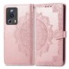 Lacné Kryty | Peňaženkové puzdro Embossing Pattern Mandala Flower zelené – Xiaomi 13 Lite | Lacné Kryty