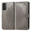 Peňaženkové puzdro Embossing Pattern Mandala Flower fialové – Samsung Galaxy A14 4G/5G | Lacné Kryty Lacné Kryty | Peňaženkové puzdro Embossing Pattern Mandala Flower fialové – Samsung Galaxy A14 4G/5G | Lacné Kryty