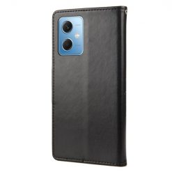Peňaženkové puzdro Embossing Pattern Motýľ a kvet čierne – Xiaomi Redmi Note 12 5G | Lacné Kryty Lacné Kryty | Peňaženkové puzdro Embossing Pattern Motýľ a kvet čierne – Xiaomi Redmi Note 12 5G | Lacné Kryty