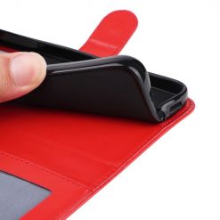 Peňaženkové puzdro Embossing Pattern Slnečnica červené – Samsung Galaxy A14 4G/5G | Lacné Kryty Lacné Kryty | Peňaženkové puzdro Embossing Pattern Slnečnica červené – Samsung Galaxy A14 4G/5G | Lacné Kryty