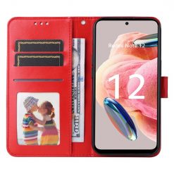 Peňaženkové puzdro Embossing Pattern Slnečnica červené – Xiaomi Redmi Note 12 (4G) | Lacné Kryty Lacné Kryty | Peňaženkové puzdro Embossing Pattern Slnečnica červené – Xiaomi Redmi Note 12 (4G) | Lacné Kryty