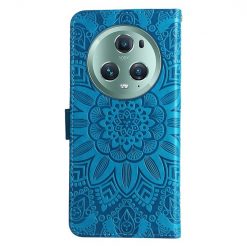 Peňaženkové puzdro Embossing Pattern Slnečnica modré – Honor Magic 5 Pro 5G | Lacné Kryty Lacné Kryty | Peňaženkové puzdro Embossing Pattern Slnečnica modré – Honor Magic 5 Pro 5G | Lacné Kryty
