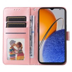 Peňaženkové puzdro Embossing Pattern Slnečnica ružové – Huawei Nova Y61 | Lacné Kryty Lacné Kryty | Peňaženkové puzdro Embossing Pattern Slnečnica ružové – Huawei Nova Y61 | Lacné Kryty