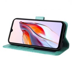Peňaženkové puzdro Embossing Pattern Slnečnica zelené – Xiaomi Redmi 12C | Lacné Kryty Lacné Kryty | Peňaženkové puzdro Embossing Pattern Slnečnica zelené – Xiaomi Redmi 12C | Lacné Kryty