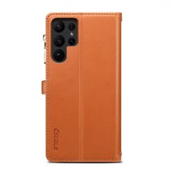 Peňaženkové puzdro Eseble Star Wallet case hnedé – Samsung Galaxy A54 5G | Lacné Kryty Lacné Kryty | Peňaženkové puzdro Eseble Star Wallet case hnedé – Samsung Galaxy A54 5G | Lacné Kryty
