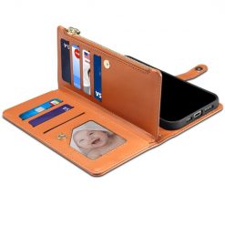 Peňaženkové puzdro Eseble Star Wallet case hnedé – Samsung Galaxy A54 5G | Lacné Kryty Lacné Kryty | Peňaženkové puzdro Eseble Star Wallet case hnedé – Samsung Galaxy A54 5G | Lacné Kryty