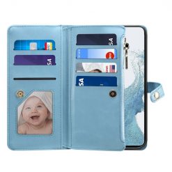 Lacné Kryty | Peňaženkové puzdro Eseble Star Wallet case modré – Samsung Galaxy A54 5G | Lacné Kryty