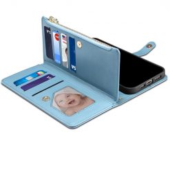 Lacné Kryty | Peňaženkové puzdro Eseble Star Wallet case modré – Samsung Galaxy A54 5G | Lacné Kryty