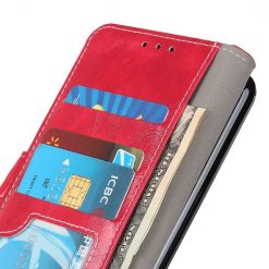 Lacné Kryty | Peňaženkové puzdro Grand case červené – Xiaomi Redmi Note 12 (4G) | Lacné Kryty