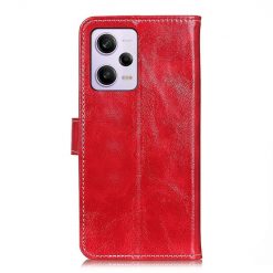 Lacné Kryty | Peňaženkové puzdro Grand case červené – Xiaomi Redmi Note 12 Pro | Lacné Kryty