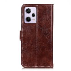Lacné Kryty | Peňaženkové puzdro Grand case hnedé – Xiaomi Redmi Note 12 Pro | Lacné Kryty