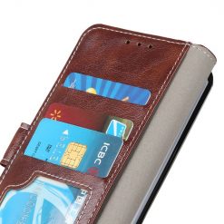 Lacné Kryty | Peňaženkové puzdro Grand case hnedé – Xiaomi Redmi Note 12 Pro | Lacné Kryty