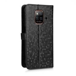 Peňaženkové puzdro Honeycomb Dot Texture Case čierne – Ulefone Power Armor 14 / 14 Pro | Lacné Kryty Lacné Kryty | Peňaženkové puzdro Honeycomb Dot Texture Case čierne – Ulefone Power Armor 14 / 14 Pro | Lacné Kryty