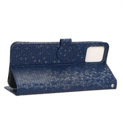 Peňaženkové puzdro Honeycomb Dot Texture Case modré – T Phone Pro / T Phone Pro (2023) | Lacné Kryty Lacné Kryty | Peňaženkové puzdro Honeycomb Dot Texture Case modré – T Phone Pro / T Phone Pro (2023) | Lacné Kryty