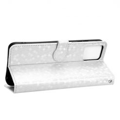 Peňaženkové puzdro Honeycomb Dot Texture Case strieborné – T Phone Pro / T Phone Pro (2023) | Lacné Kryty Lacné Kryty | Peňaženkové puzdro Honeycomb Dot Texture Case strieborné – T Phone Pro / T Phone Pro (2023) | Lacné Kryty