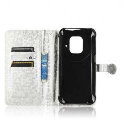 Peňaženkové puzdro Honeycomb Dot Texture Case strieborné – Ulefone Power Armor 14 / 14 Pro | Lacné Kryty Lacné Kryty | Peňaženkové puzdro Honeycomb Dot Texture Case strieborné – Ulefone Power Armor 14 / 14 Pro | Lacné Kryty
