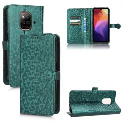 Peňaženkové puzdro Honeycomb Dot Texture Case zelené – Ulefone Power Armor 14 / 14 Pro | Lacné Kryty Lacné Kryty | Peňaženkové puzdro Honeycomb Dot Texture Case zelené – Ulefone Power Armor 14 / 14 Pro | Lacné Kryty