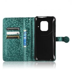 Peňaženkové puzdro Honeycomb Dot Texture Case zelené – Ulefone Power Armor 14 / 14 Pro | Lacné Kryty Lacné Kryty | Peňaženkové puzdro Honeycomb Dot Texture Case zelené – Ulefone Power Armor 14 / 14 Pro | Lacné Kryty